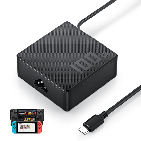 Cargador IBATTS de 100W USB-C para consolas portátiles gaming