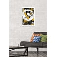 thumbnail image 2 of NHL Pittsburgh Penguins - Maximalist Logo 23 Wall Poster, 14.725" x 22.375" Framed, 2 of 5