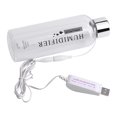 thumbnail image 2 of Humidificador ultrasónico de niebla fría USB con forma de botella de 300ml, purificador de aire para uso en el hogar y la Oficina (plateado), 1 ud., 2 of 2