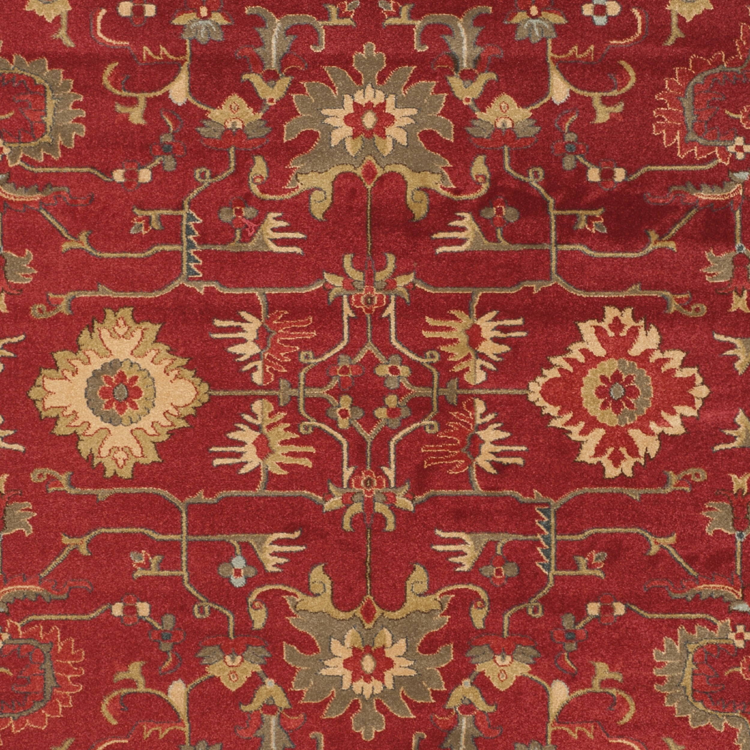 SAFAVIEH Mahal Bentley Oriental Area Rug, Red/Navy, 10' x 14'