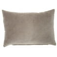 thumbnail image 1 of homeroots Décoration Intérieure 386357 Coussin Décontracté Taupe Uni, 1 of 3