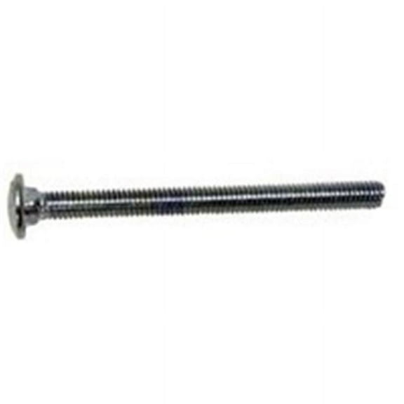 3/8"-16 x 4" Hot Dip Galvanized Grade 2 / A307 Steel Coarse Thread Carriage Bolts CBS-499