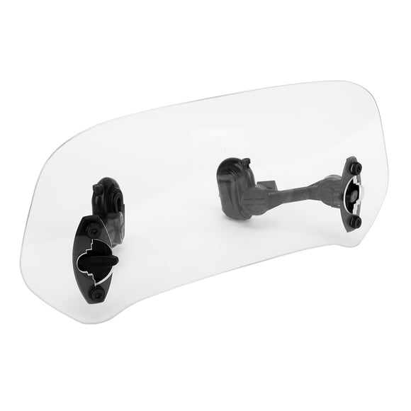 Extensión De Parabrisas De Motocicleta, Deflector De Aire Ajustable Para Viento Y Lluvia, Pantalla De Alerón Transparente