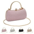 thumbnail image 6 of Clutch Purses for Women Formal Dressy Evening Bags Glitter Crossbody Shoulder Wedding Cocktail Party Handbags, 6 of 7
