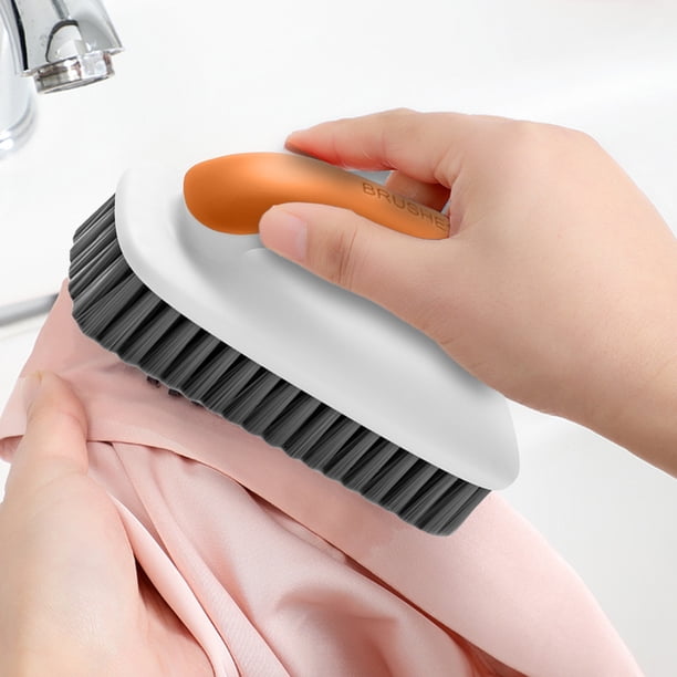 Artículos esenciales para dormitorios, suministros de limpieza, cepillo multifuncional para ropa, cepillo para limpiar ropa, azulejos de baño, cocina, manchas de suelo, cepillo para ropa.