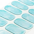 thumbnail image 5 of MOMSON Semi Cured Gel Nail Strips(Light Blue Marble), 20 Real Gel Nail Polish Stickers/Full Nail Wraps, 5 of 5