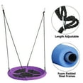 ZenSports 40Inch Saucer Swing for Kids and Adults, Outdoor Adjustable