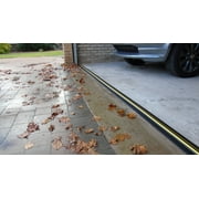 ¾” High Garage Door Threshold Seal Kit 123 Length | Flexible PVC | Complete Kit Includes 2 Adhesives | GaraDry