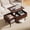 Dark Brown, variant on Kelno Lift Top Coffee Table with Hidden Storage Adjustable Height Wood Center Table with Shelf,Black