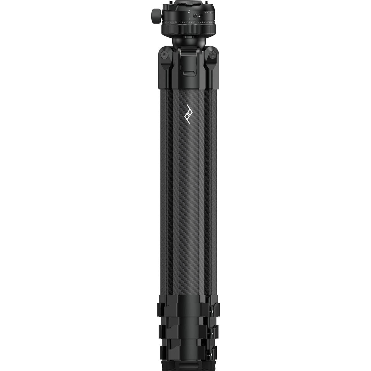 Peak Design 4-Section Aluminum Pro Lite Tripod with Ball Head, Black