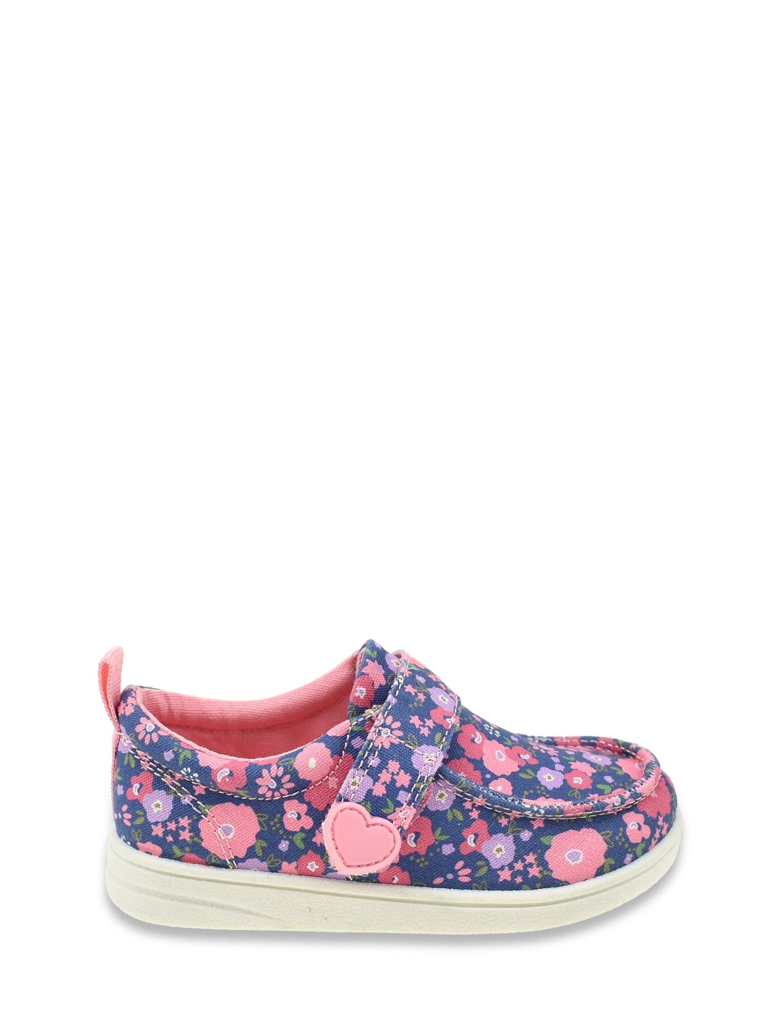 Wonder Nation Toddler Girls Moc Toe Shoes