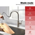 thumbnail image 6 of Mefine Kitchen Sink Faucet with Magnetic Docking Sprayer, Single Handle Fingerprint Resistant Faucet for Kitchen Sink with Pull Down Sprayer, 6 of 9