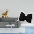 thumbnail image 2 of Elegante escultura de resina de con un adorable lazo decorativo moderno para el hogar, ideal para dormitorio, escritorio, sofá y silla de ofi, 2 of 8