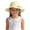 a21-Yellow, variant on KPOPLK Kids Sun Hat UPF50 Sun Protection Bucket Hat Toddler Summer Beach Play Hats with Neck Flap for Girl Boy Ages 0~6(2-5 Years,Purple)