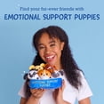 thumbnail image 2 of Emotional Support Pals Puppies, Plush Animal Toys, Includes 5 Plushies with Carrying Basket, 2 of 8