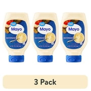 (3 pack) Great Value Mayo, 18 fl oz