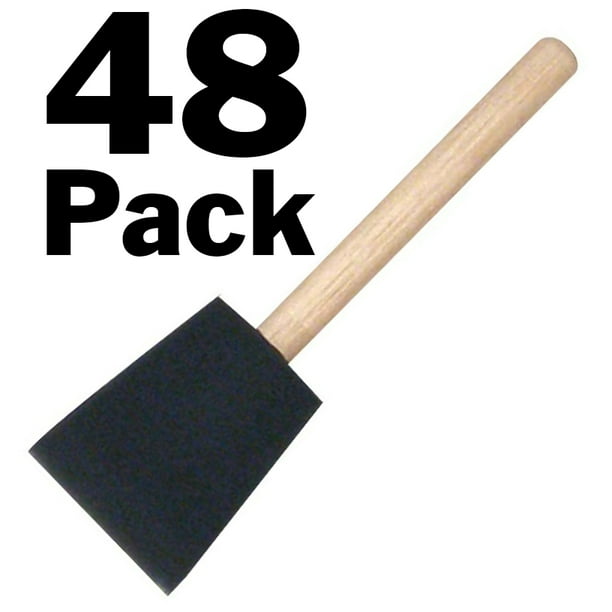 Jen Manufacturing Inc 2" Poly Foam Brush (Pack Of 48)