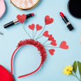 thumbnail image 4 of Diadema con forma de corazón, temática de San Valentín (1 unidad). Accesorios para el cabello. Diadema única., 4 of 8