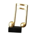 thumbnail image 3 of Escultura de nota musical, centro de mesa, figura musical, adorno de mesa para Estilo C, 3 of 9