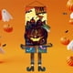 thumbnail image 5 of Decoraciones para fiesta de Halloween, bandera colgante de patas largas, 2 piezas de tela de fondo y colgador de puerta, letrero colgante de Halloween, decoración, 5 of 5