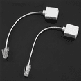 thumbnail image 3 of 10 Socket 8P4C / RJ45 Male RJ11 6P4C to Female M / F Adapter Telephone Ethernet,10 x Adapter telephone Ethernet,White, 3 of 8