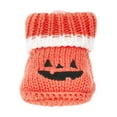 thumbnail image 3 of Carter's Child of Mine, Infant Baby Unisex Knit Halloween Pumpkin Bootie, Sizes Newborn-6 Months, 3 of 4