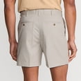 thumbnail image 6 of Lands' End Men's No Iron 6" Comfort Waist Plain Front Chino Short, 6 of 6