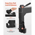 thumbnail image 3 of KFFKFF 3-Point Quick Hitch with 2 in Receiver, 3000 Lbs Lift Capacity, 3-Pt Hitch with 5 Level Adjustable Bolt, Adaptation to Category 1 & 2 Tractor, 3 of 9