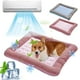 thumbnail image 1 of Alfombrilla refrescante para mascotas perros y gatos | Manta de seda helada autoenfriante - Cama para mascotas lavable y antideslizante para kennel, sofá, suelo | Alfombrilla de verano 55x45cm, 1 of 6