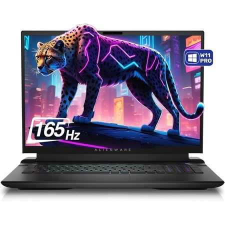 Alienware M18 R2 Gaming Laptop, Intel i9-14900HX, 64 GB DDR5 RAM, 2 TB PCle SSD, 18" QHD+ (2560x1600), Nvidia G-Force RTX 4080, W11 Pro