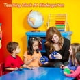 thumbnail image 4 of CM Wealth Learning Clock for Kids, Student Learning Clocks Teaching Time 12/24 Hours Geared Clock 4+Years, 4 of 9