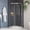 Chrome, variant on Pemberly Row 33" Round Corner Shower Kit in Chrome Clear Base Only