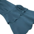 thumbnail image 7 of Qulqfy Long Sleeve Tops for Women Smocked Off the Shoulder Renaissance Blue Blouses Peplum Tunic Dressy Casual Shirts for Women, 7 of 7