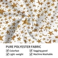thumbnail image 3 of Gold Glitter Stars Pattern Decorative Tapestry 60x80 Inches Wall Hanging Tapestry For Bedroom Living Room, 3 of 6