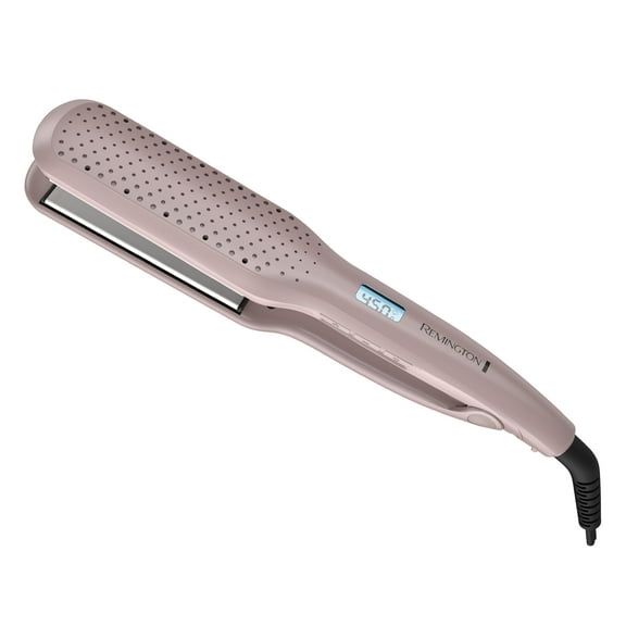 REMINGTON Pro Wet2Straight 1 3/4" Hair Straightener with 450°F High Heat, Mauve