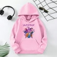 thumbnail image 4 of Girls Hoodies & Sweatshirts 's Hoodie Long Sleeve Soft Sweatshirt Graphic Hoody Cute Pullovers Top Clothes Pink,160, 4 of 7