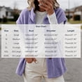 thumbnail image 3 of Kinrui Womens Fuzzy Fleece Vest Oversized Casual Warm Sherpa Jacket Sleeveless Button Down Outerwear with Pockets Solid Color Cap Sleeve Loose Fit Fall Winter Coats Purple M, 3 of 7