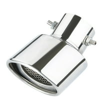 Car Modified Exhaust Pipe Outlet Stainless Steel Exhaust Pipe Modified Tailpipe Cover Decoration Tailpipe Exhaust Cover