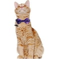 thumbnail image 4 of Halloween Cat Collar Breakaway with Cute Bow Tie and Bell for Kitty Adjustable Safety, 4 of 5