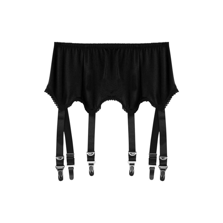 Faithtur Women Garter Belt Suspender Belt Night Club Elastic