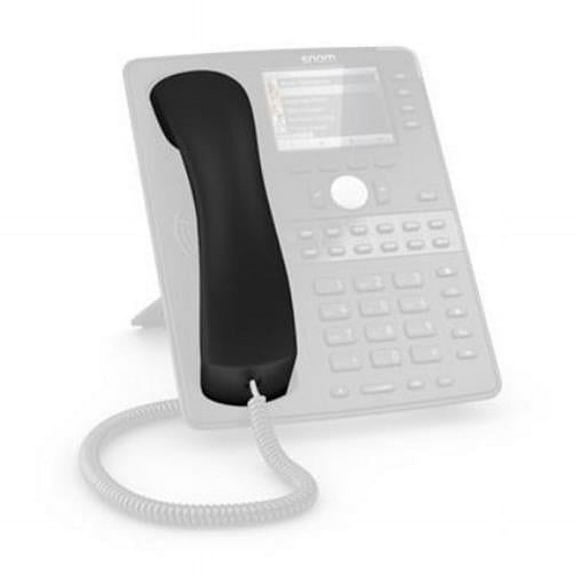 Snom SNO-85-00S000-002 Replacement Handset for D7XX, Black