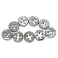 thumbnail image 1 of HLONK 9pcs Comprehensive High Hardness Alloy Steel Metric Hand Thread Die Set for Metalwork Mechanical Maintenance Tool, 1 of 7