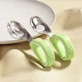 thumbnail image 4 of Shisuyan Kids Utensils Fork And Spoon Set Stainless Steel 1 Set 4.5x2x1.4in, 4 of 8