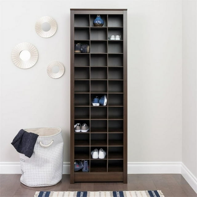 Prepac Shoe Storage Cabinet with Cubbies