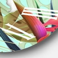 thumbnail image 3 of Designart 1 in Tropical Wall Clock, 3 of 5