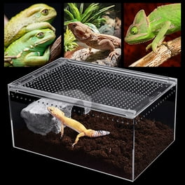 REPTI ZOO 9 Gallon 22x8x11inch Acrylic Compart Reptile
