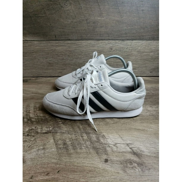 Adi - das Men's White DB0424 V Racer 2.0 Low Top Athletic Sneaker Shoes Size 9