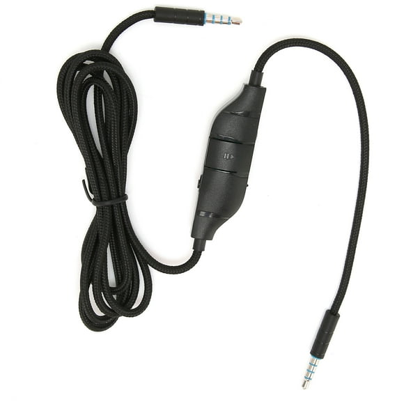 ZOUSSIQI Gaming Headset Cable Audio Cable with Volume and Microphone Control for Logitech G633/G635/G933/G935 EL225#19833