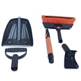 thumbnail image 1 of JJKBVCLO 5 In 1 Extendable Sn Ow Shovel Scraper For Car Windshield 180° Rotation Brush Head Non Slip EVA Grip Retractable Aluminum Rod Adjustable Sizes Sn Ow Kit For Cars Trucks Vehicle, 1 of 1