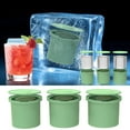 thumbnail image 5 of BSJJY Stanley Ice Mold, Ice Tray Tray for Stanley 30-40 Oz Tumbler Cup, 3 Pcs Silicone Ice Tray Molds With Lid for Chilling Whiskey, Cocktails, Drinks, Coffee, Easy Fill and Release Ice Maker, 5 of 7